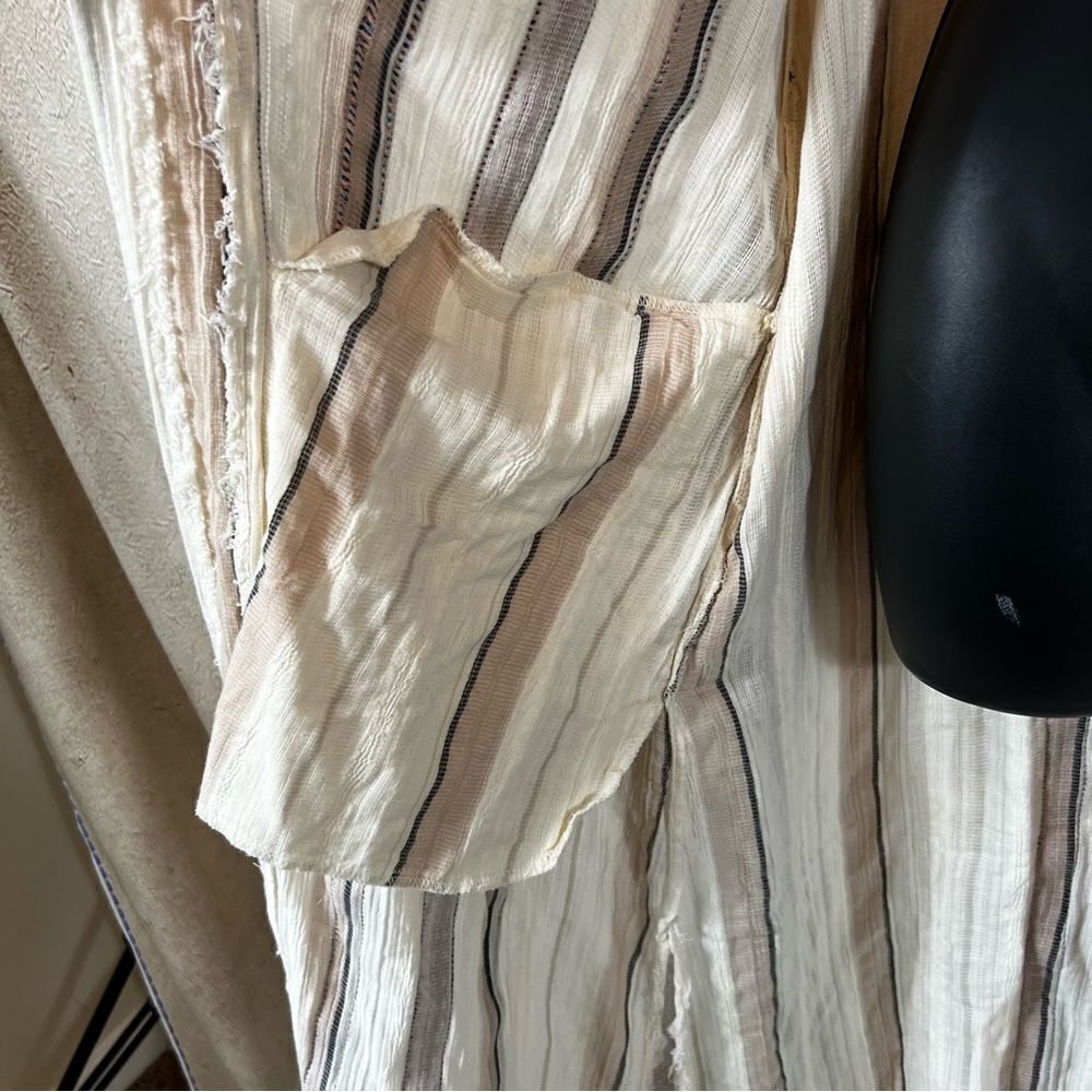 ZARA LONGLINE BOHO DUSTER - Picture 9 of 16